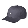Madison Logo Cap  - Shady Purple/White