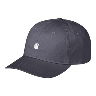 Carhartt WIP Madison Logo Cap  - Shady Purple/White