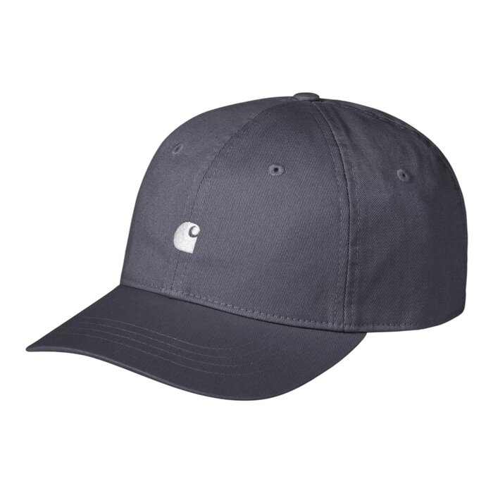 Carhartt WIP Madison Logo Cap  - Shady Purple/White