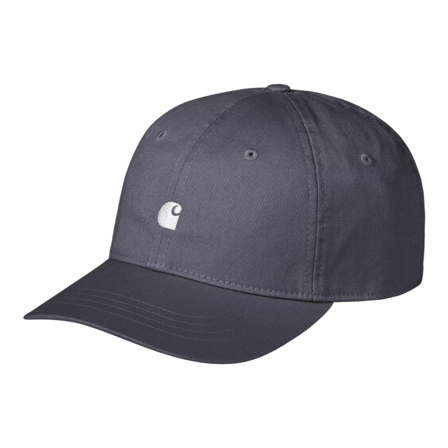 Carhartt WIP Madison Logo Cap  - Shady Purple/White