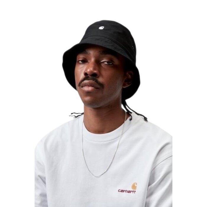 Carhartt WIP Madison Logo Bucket Hat - Black/White