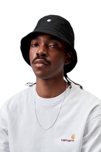 Carhartt WIP Madison Logo Bucket Hat - Black/White