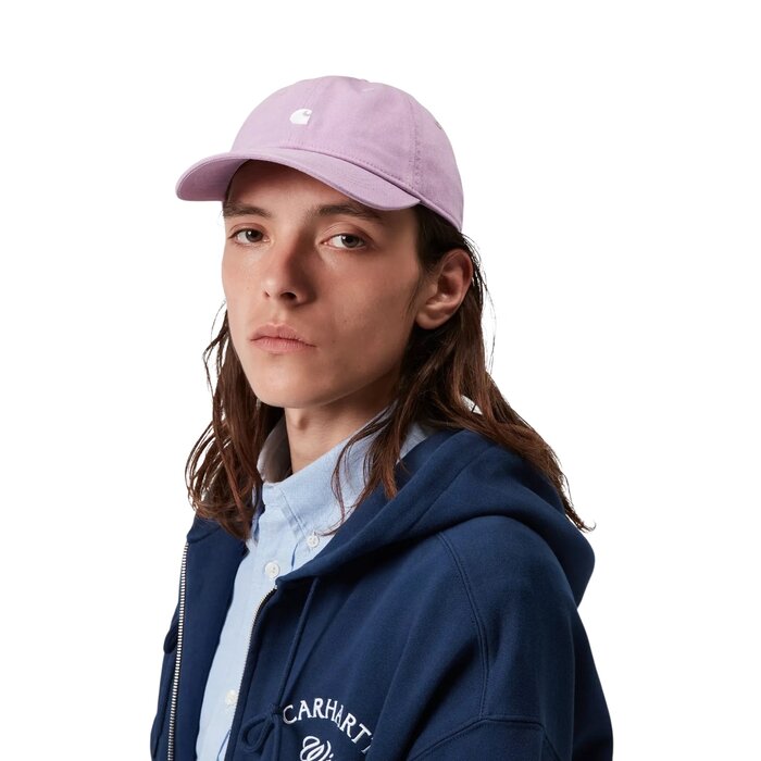 Carhartt WIP Madison Logo Cap - Gentle Purple/White