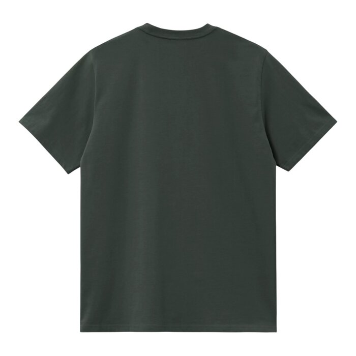 Carhartt WIP S/S Script t-Shirt - Dark Scarab/Palisander