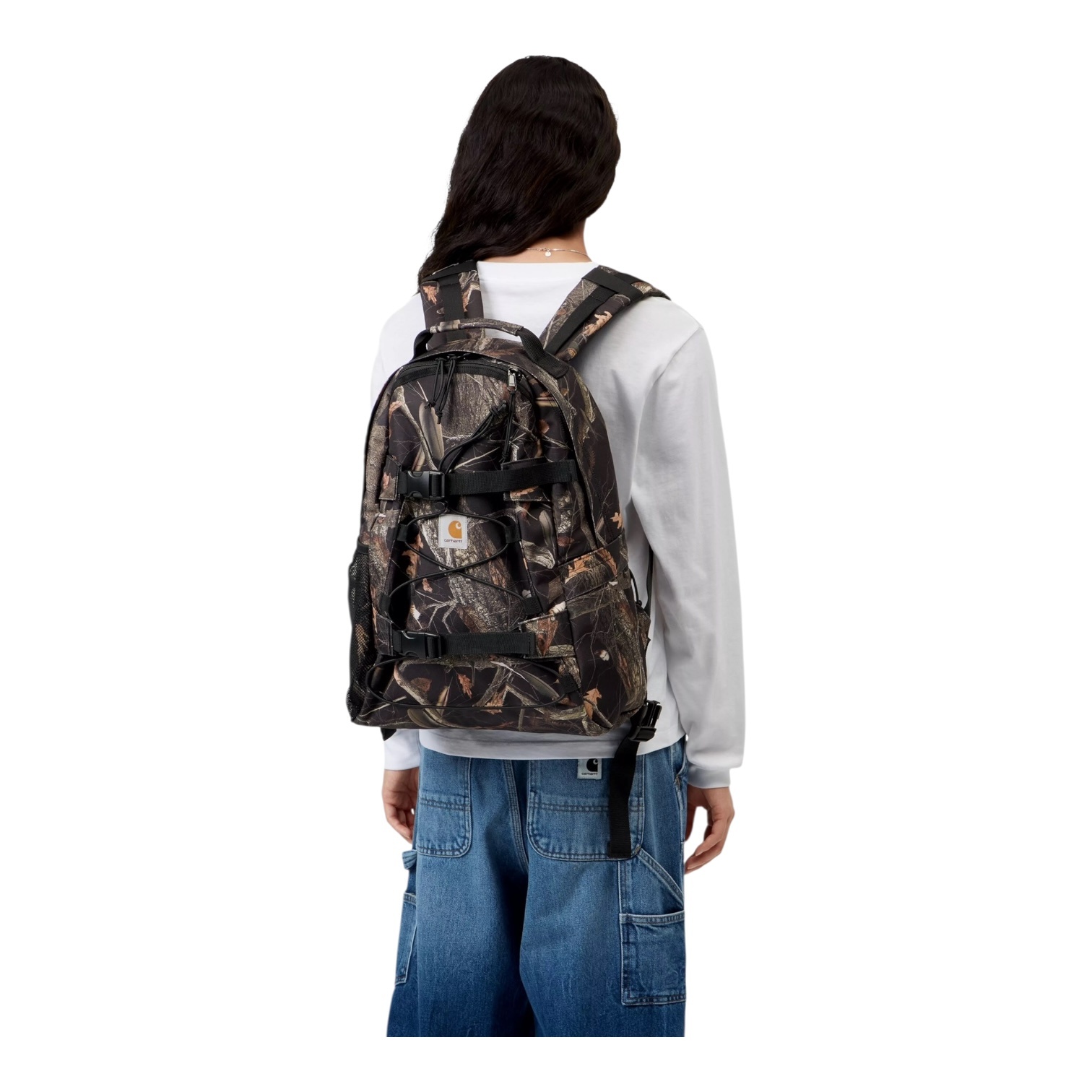 Carhartt WIP Kickflip Backpack - Camo Feather Tree / Black