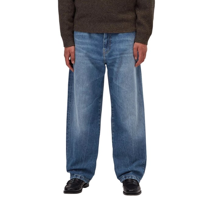 Carhartt WIP Landon Pant - Blue (Marble Used Wash)