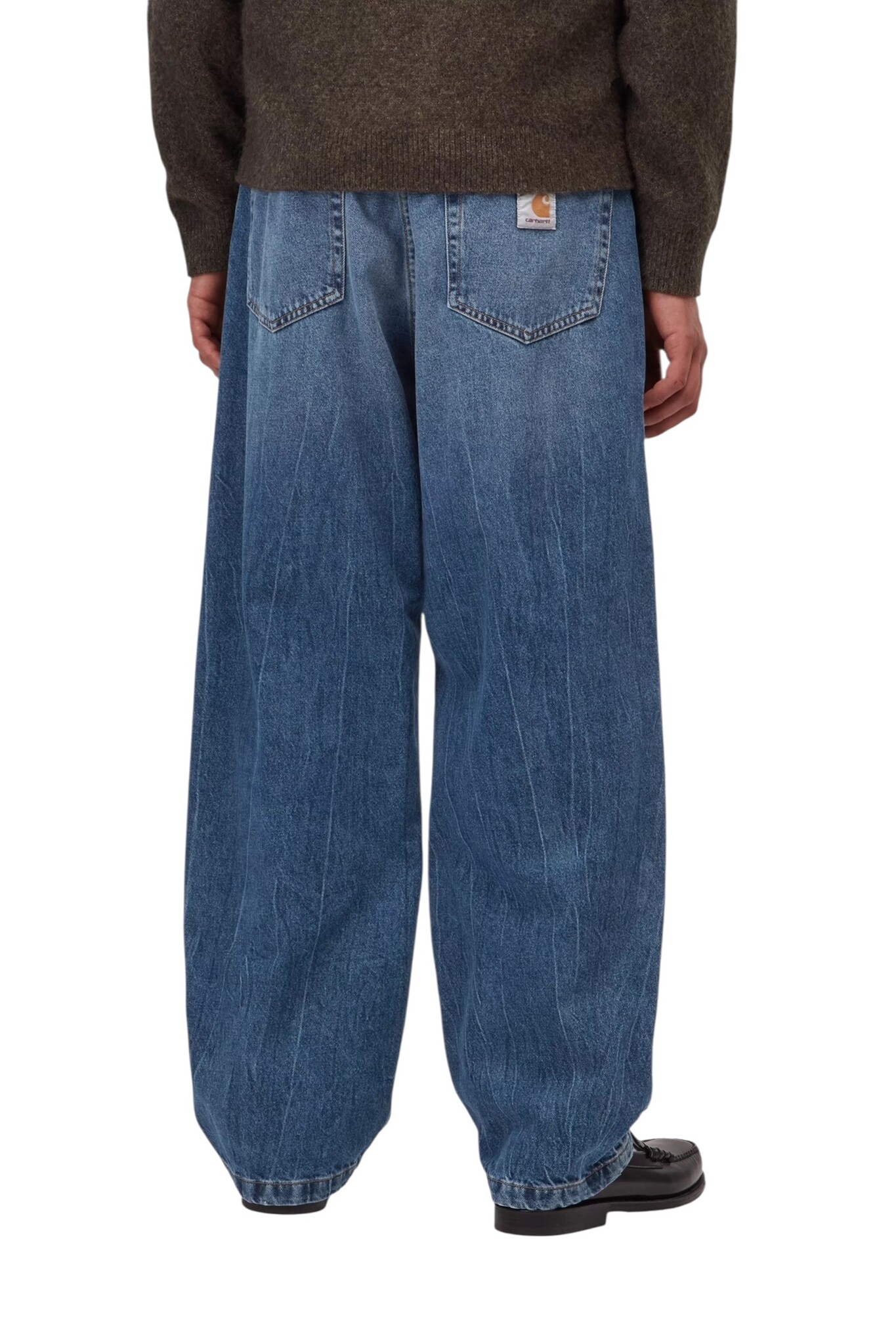 Carhartt WIP Landon Pant - Blue (Marble Used Wash)
