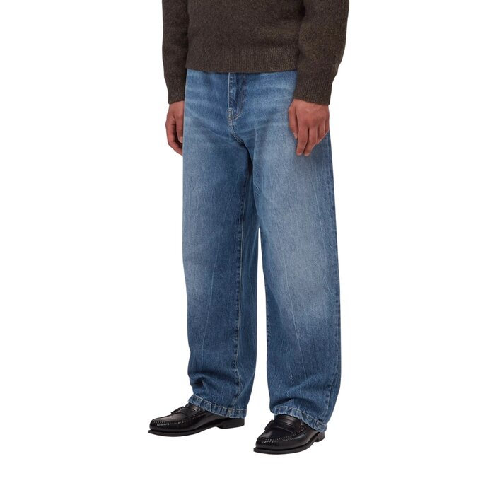 Carhartt WIP Landon Pant - Blue (Marble Used Wash)