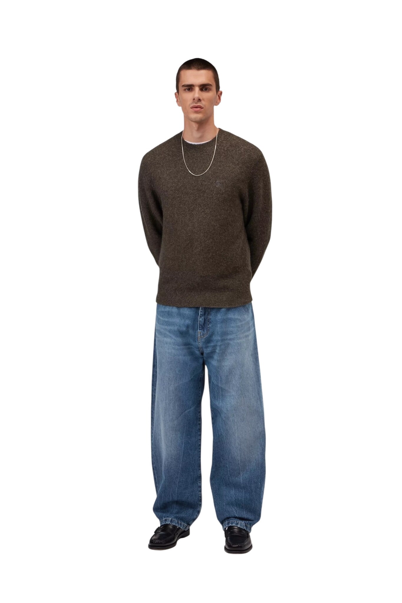 Carhartt WIP Landon Pant - Blue (Marble Used Wash)