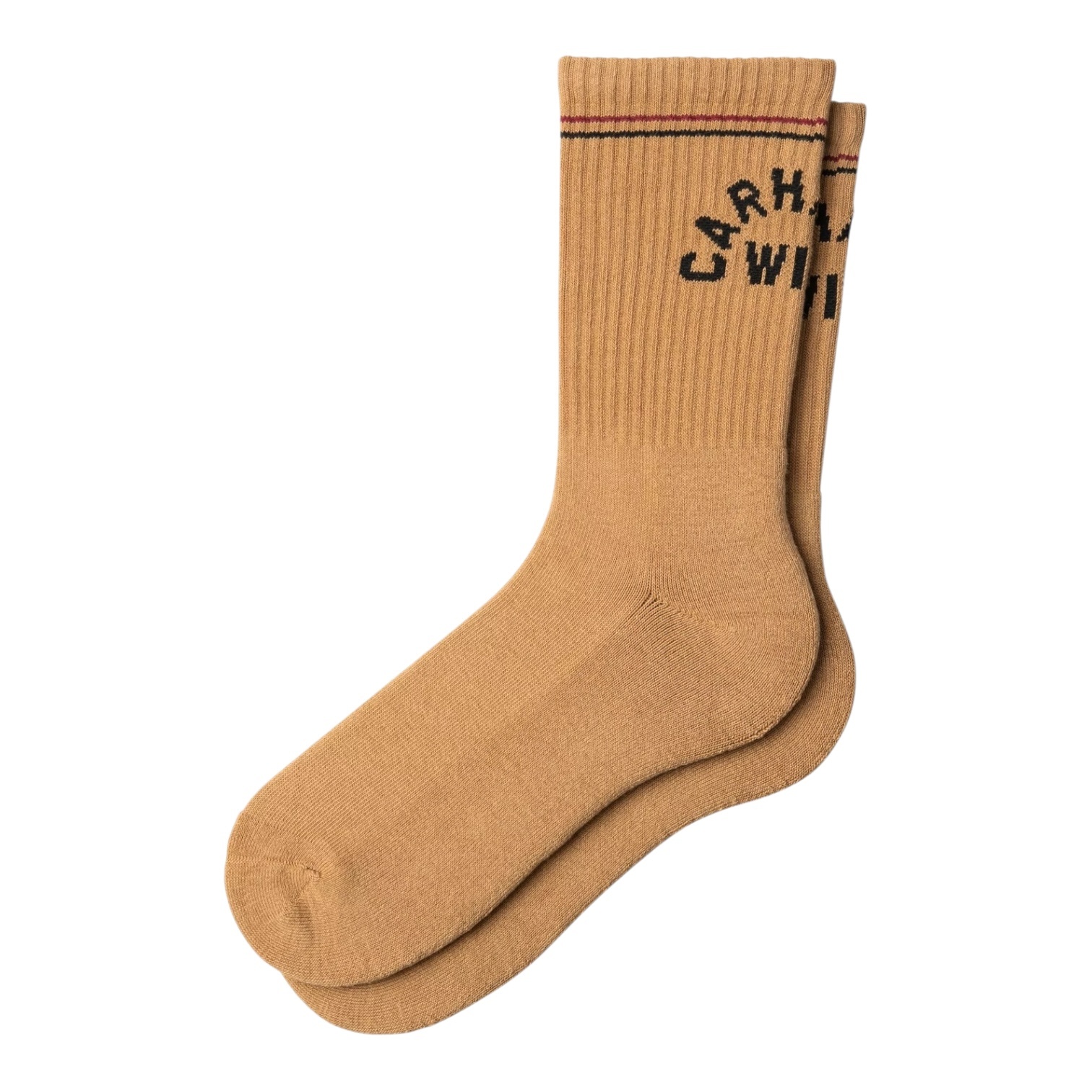 Carhartt WIP Arch Script Socks - Dusty H Brown