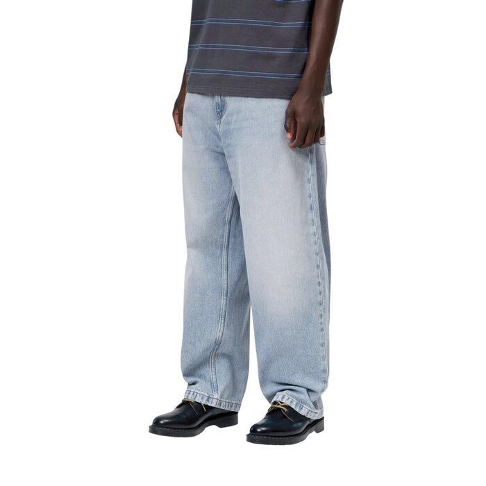 Carhartt WIP Brandon Pant - Blue (Heavy Worn Bleached)