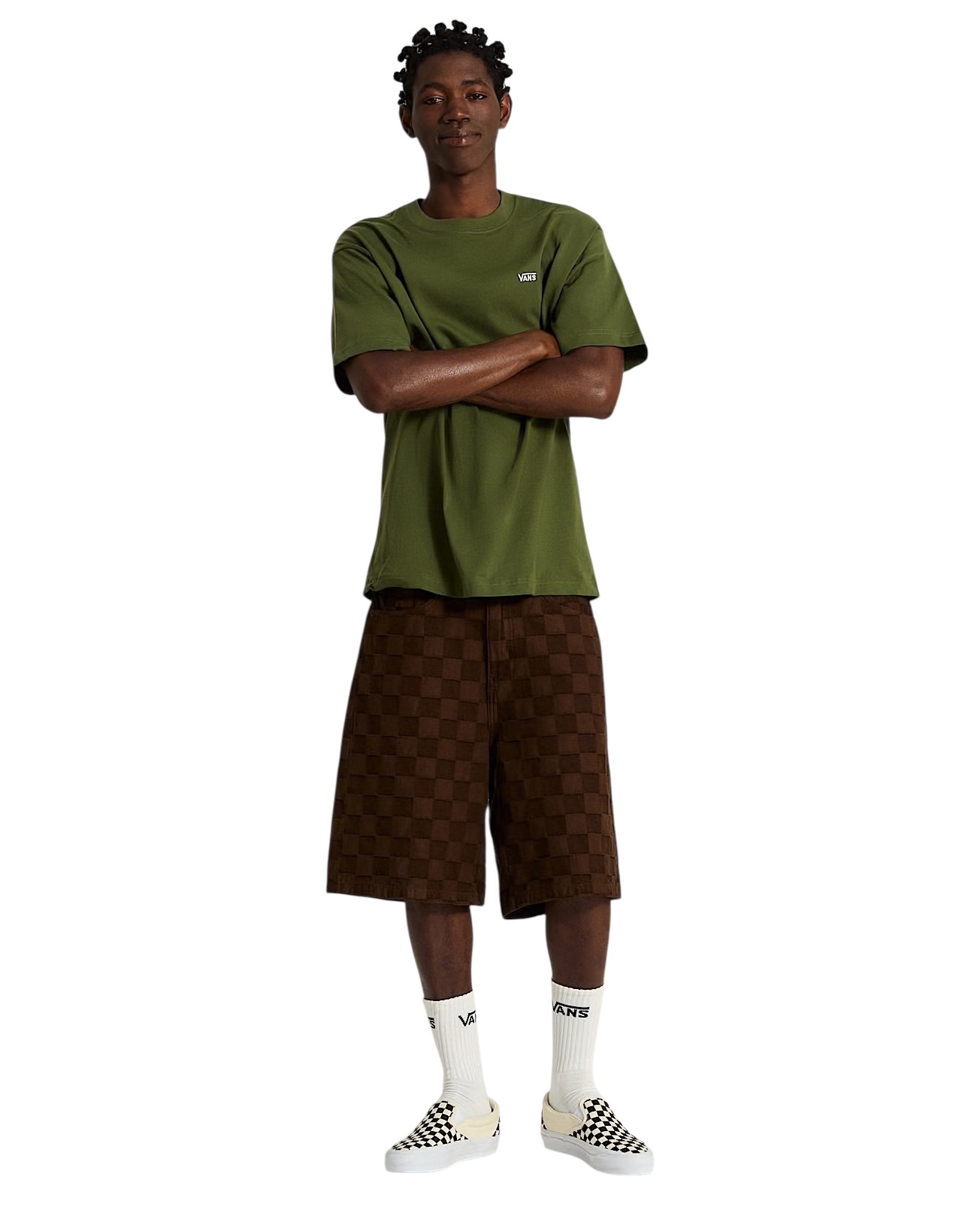 Vans Left Chest II Loose S/S - Green Bals