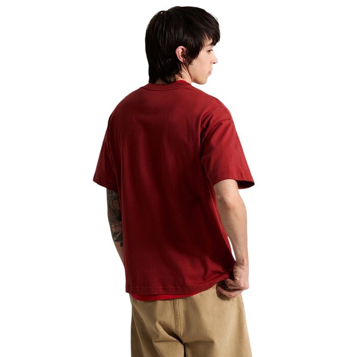 Vans Left Chest II Loose S/S - Poppy Embe