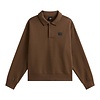 Polo Fleece Pullover - Vintage Coco
