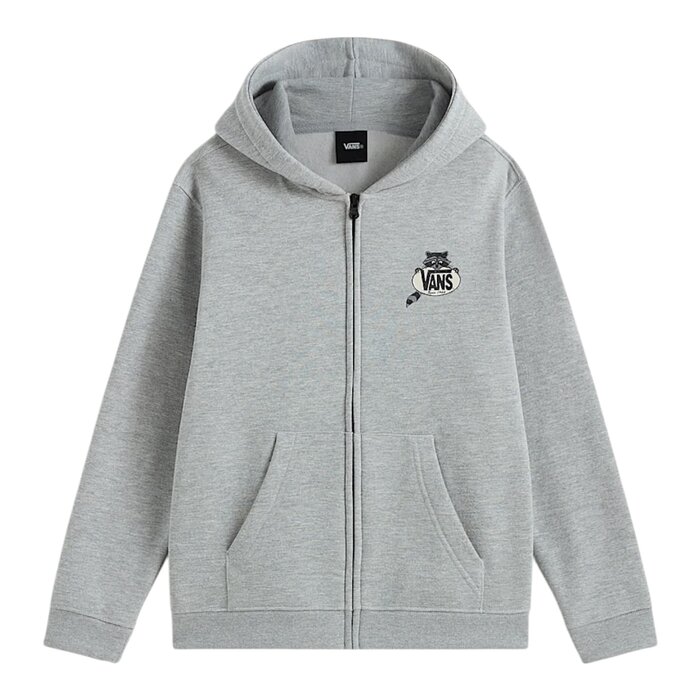 Vans Dumpster Raccoon Full Zip (Youth) - Cement Heather