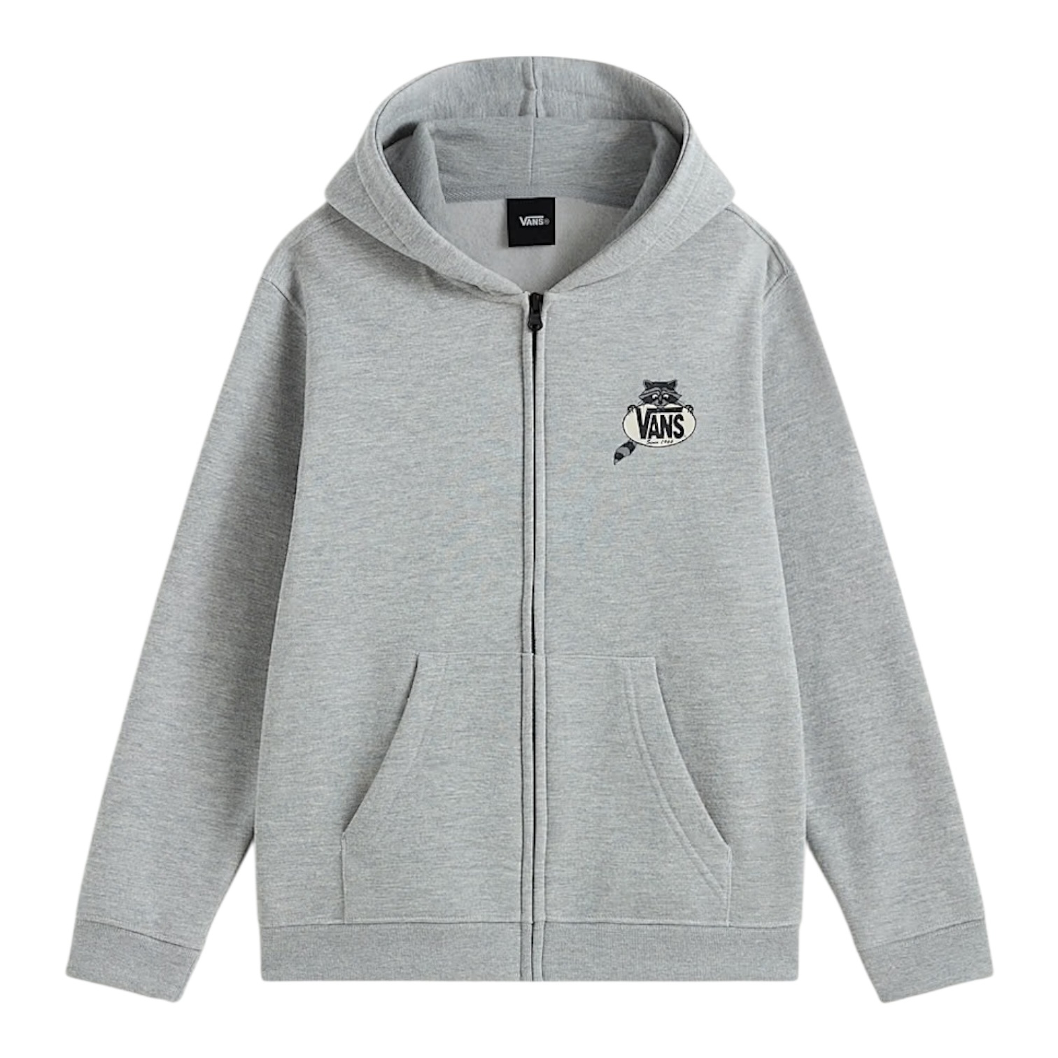Vans Dumpster Raccoon Full Zip (Youth) - Cement Heather