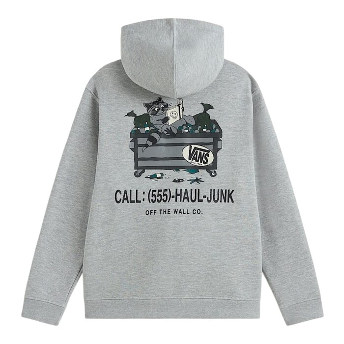 Vans Dumpster Raccoon Full Zip (Youth) - Cement Heather