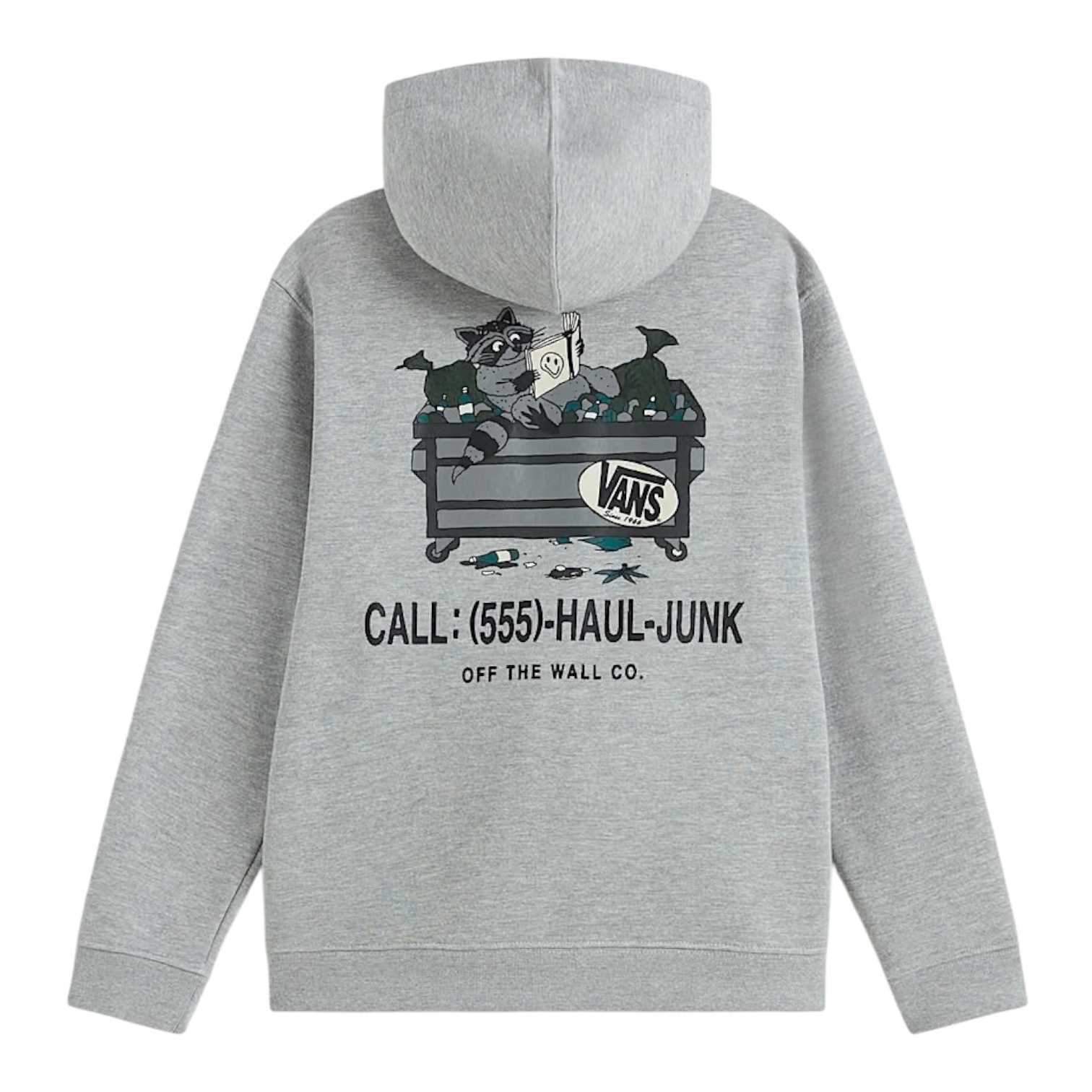Vans Dumpster Raccoon Full Zip (Youth) - Cement Heather