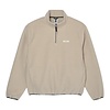 Sefton  1/4 Zip Fleece - Oatmeal Heather