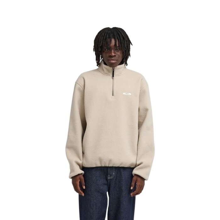 Element Sefton  1/4 Zip Fleece - Oatmeal Heather
