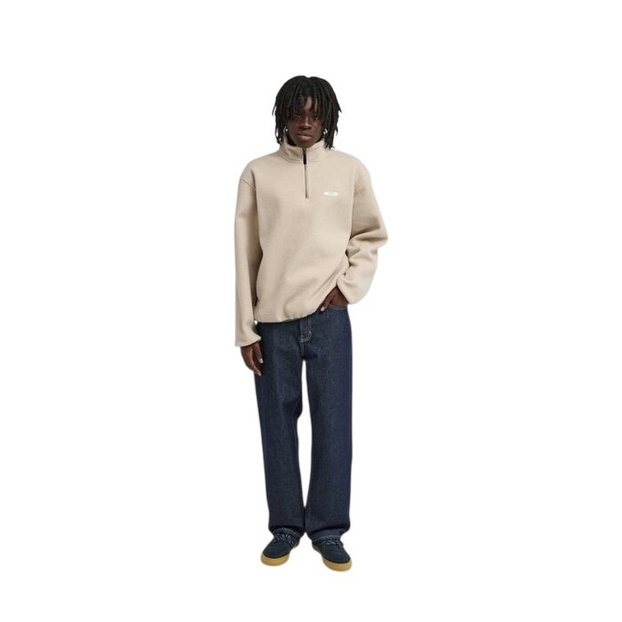 Element Sefton  1/4 Zip Fleece - Oatmeal Heather