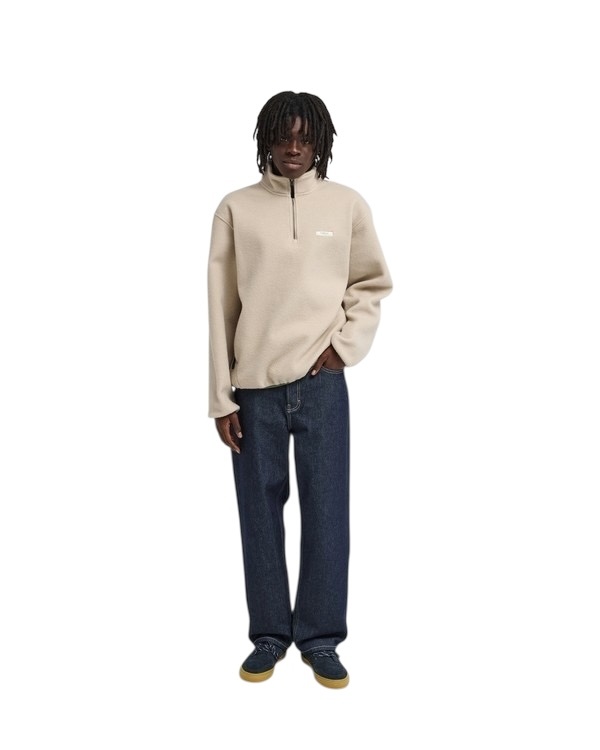 Element Sefton  1/4 Zip Fleece - Oatmeal Heather