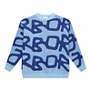 Big Logo Alpaca Knit - Blue