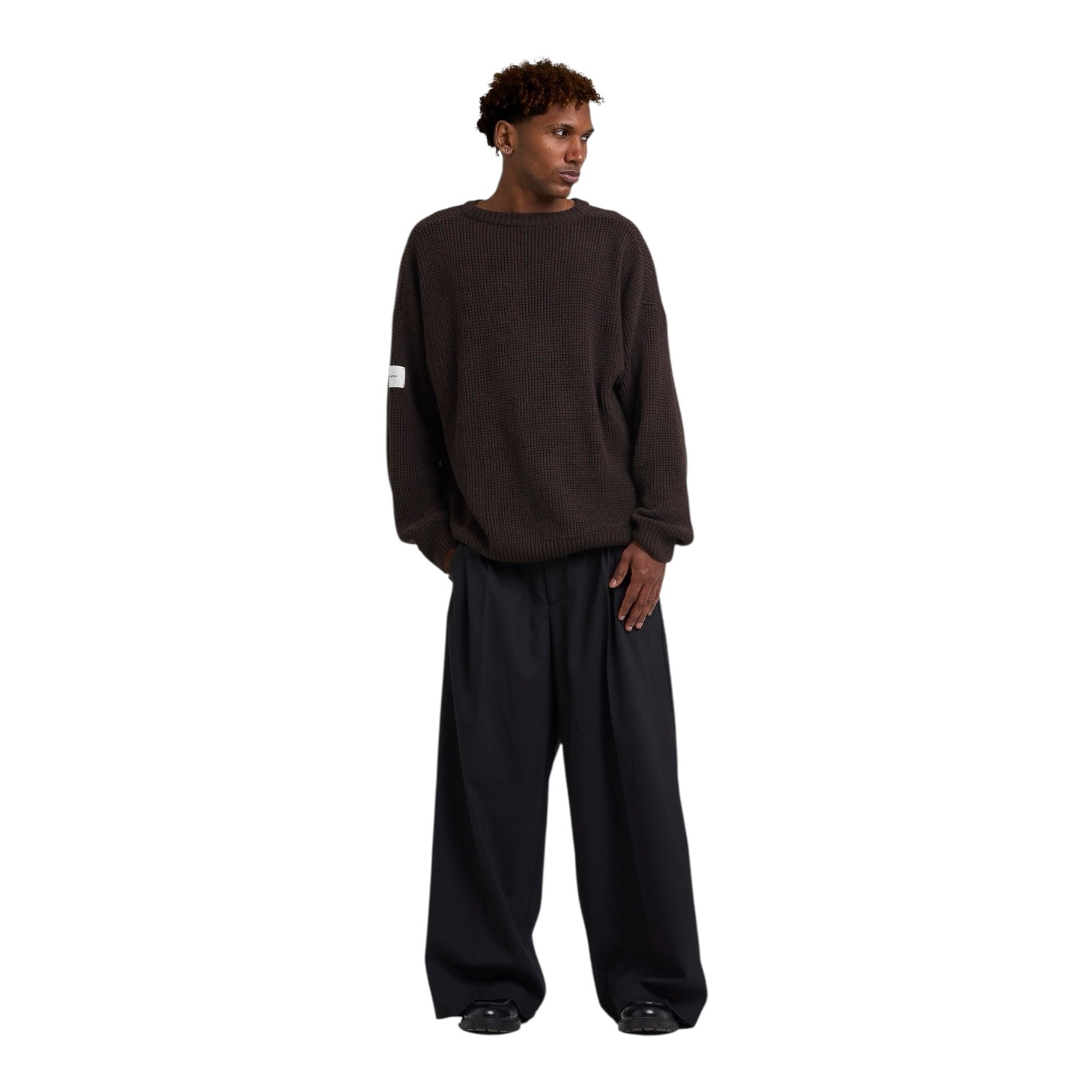 Arbor Antwerp Textured Knit - Brown