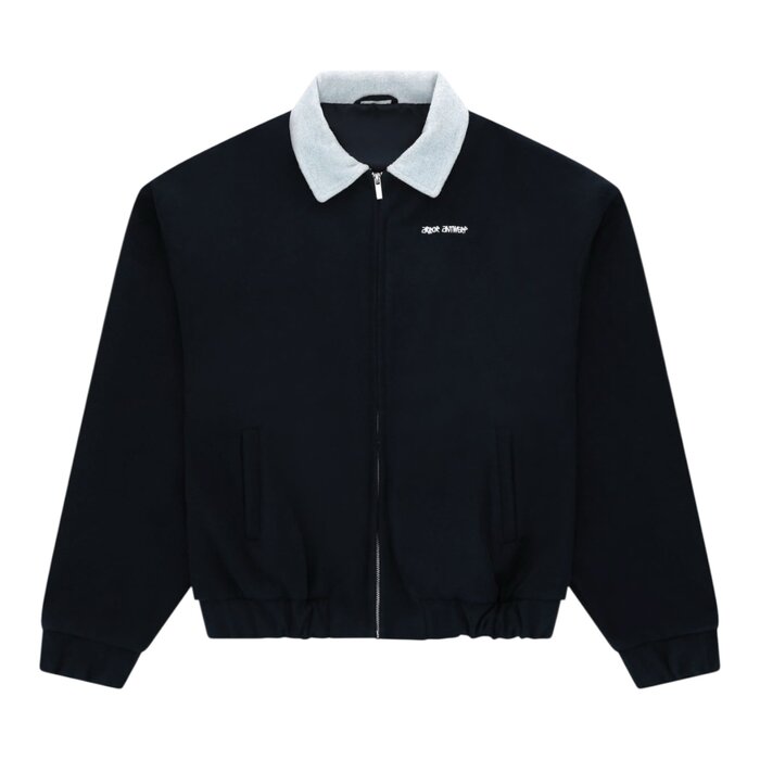 Arbor Antwerp Cropped Fitted Jacket - Dark Navy