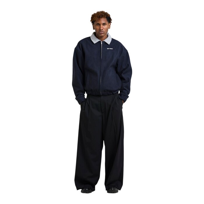 Arbor Antwerp Cropped Fitted Jacket - Dark Navy