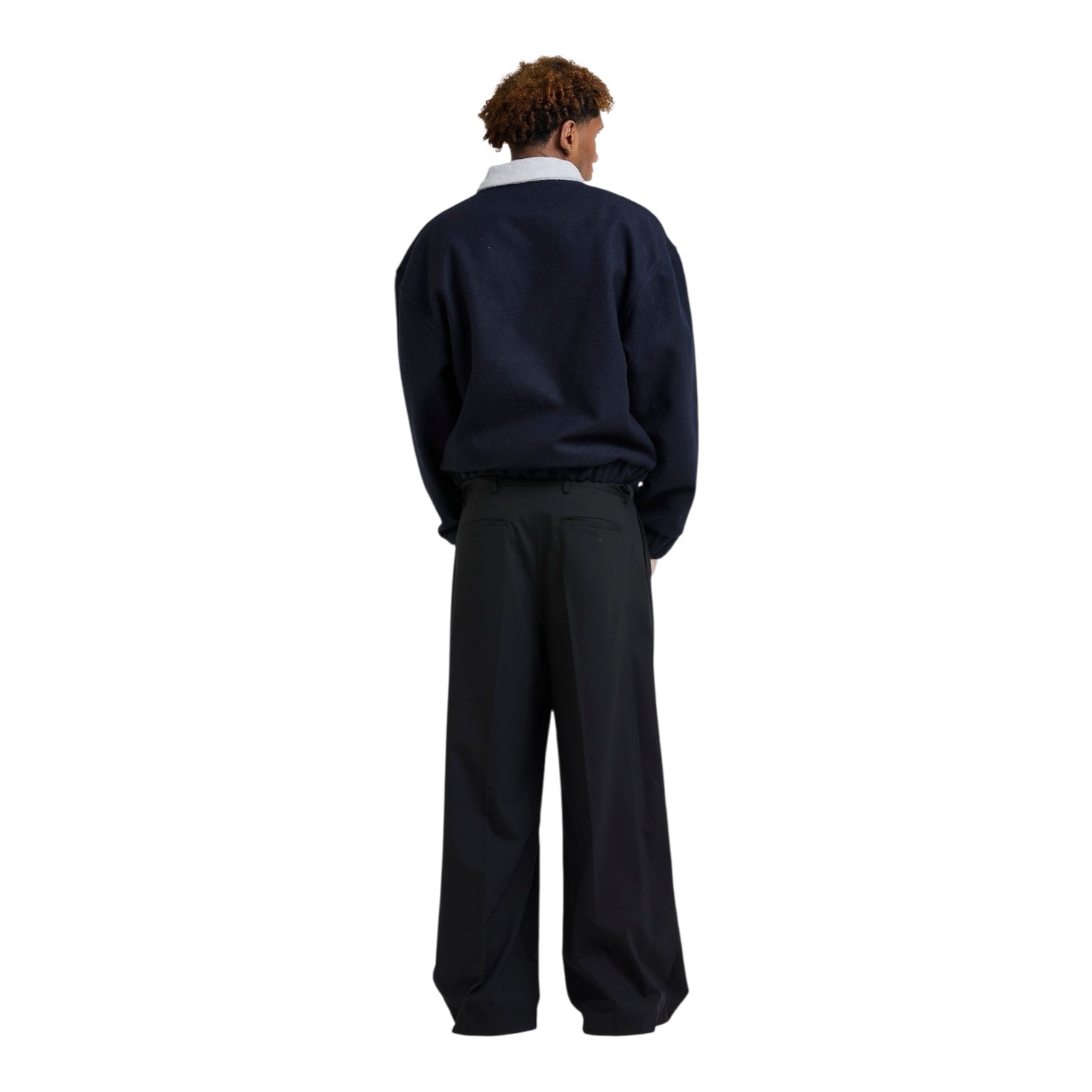 Arbor Antwerp Cropped Fitted Jacket - Dark Navy