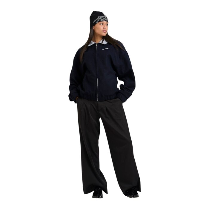 Arbor Antwerp Cropped Fitted Jacket - Dark Navy