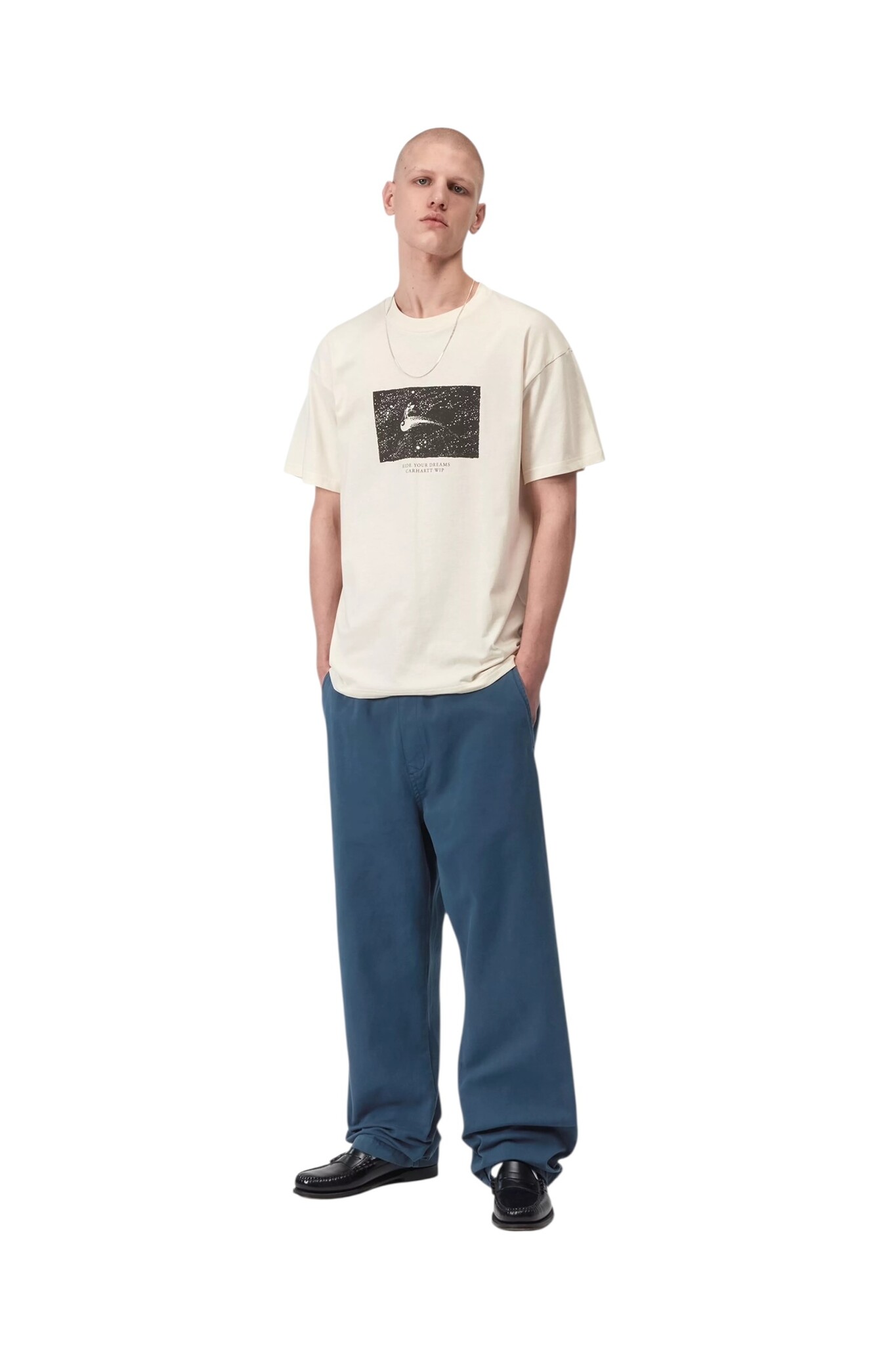 Carhartt WIP Floyde Pant - Blue River (Garment Dyed)