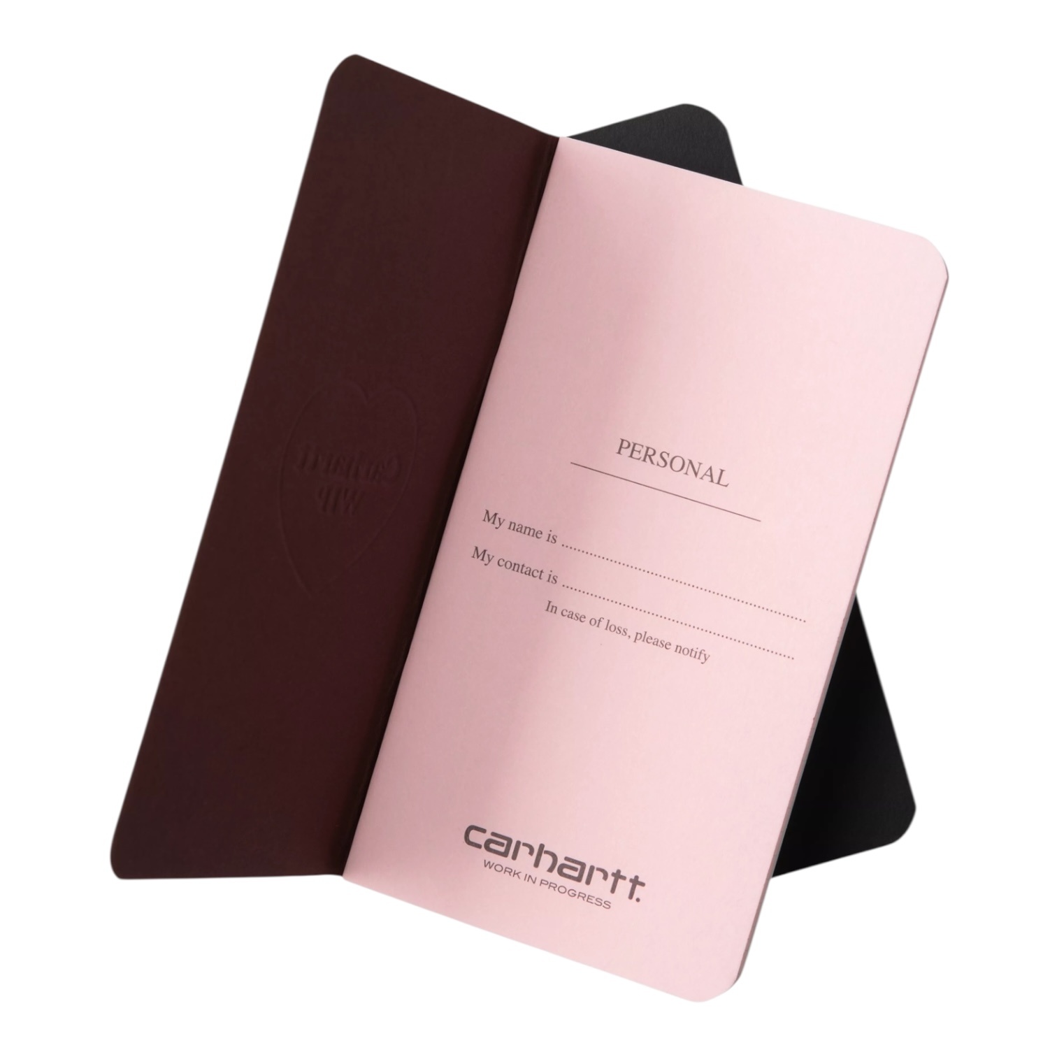 Carhartt WIP Heart Pocket Notebook - Paper Multicolor