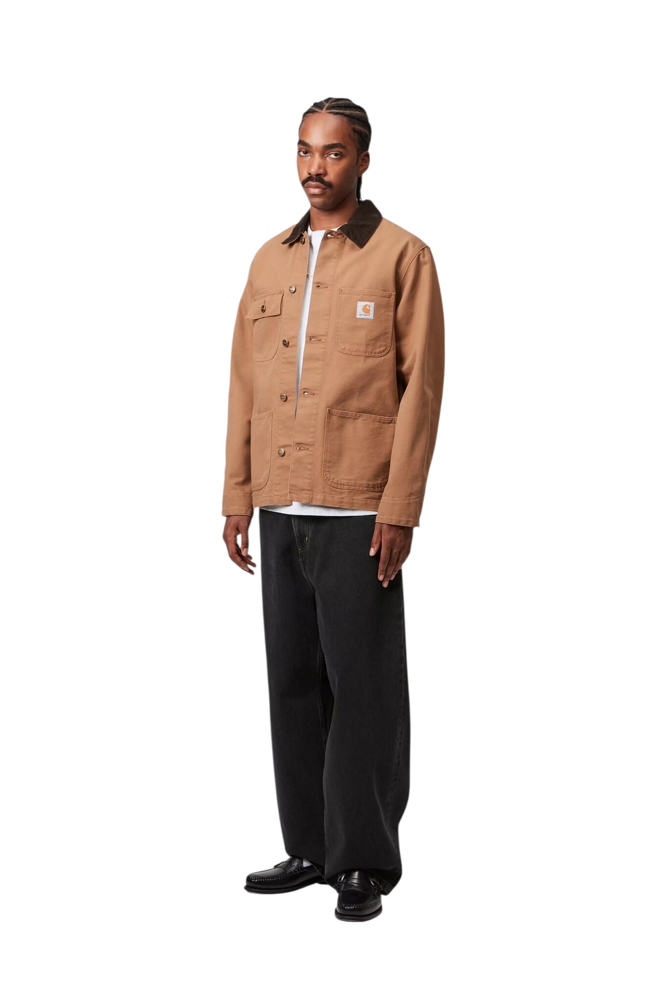 Carhartt WIP Brandon Pant - Black (Stone Washed)