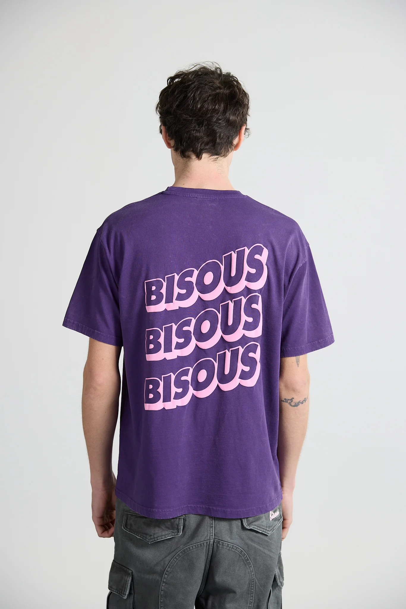 Bisous Skateboards Sonics T-Shirt - Purple