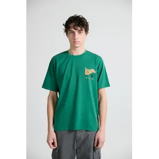 Bisous Skateboards Bob Cat T-Shirt - Forest