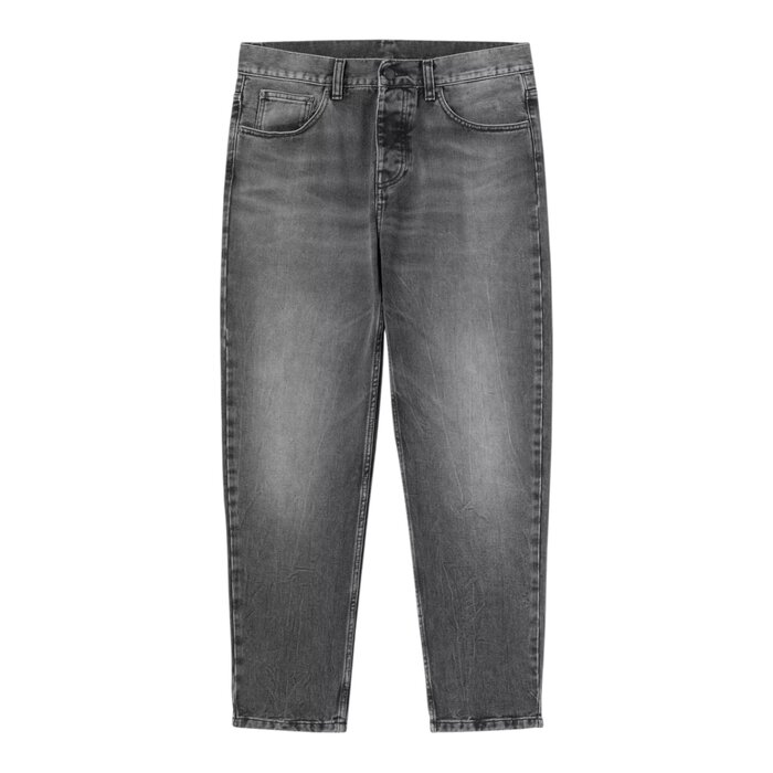 Carhartt WIP Newel Pant - Black Marble Used Washed