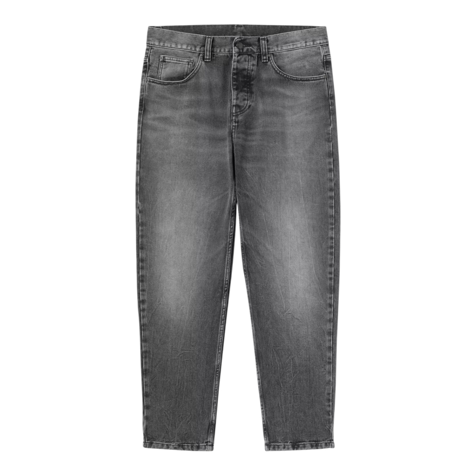 Carhartt WIP Newel Pant - Black Marble Used Washed