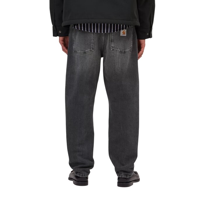 Carhartt WIP Newel Pant - Black Marble Used Washed