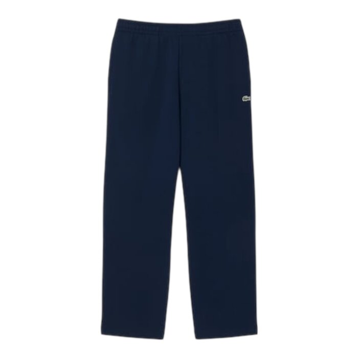 Lacoste Pantalon de survêtement molleton relaxed fit - Bleu Marine