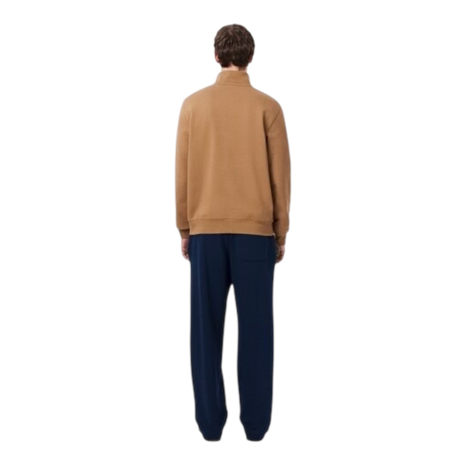 Lacoste Pantalon de survêtement molleton relaxed fit - Bleu Marine