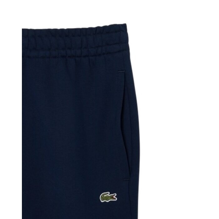 Lacoste Pantalon de survêtement molleton relaxed fit - Bleu Marine