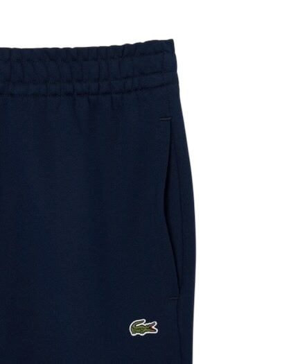 Lacoste Pantalon de survêtement molleton relaxed fit - Bleu Marine