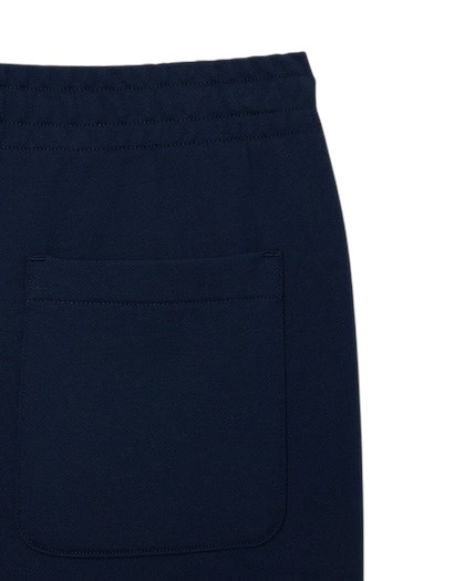 Lacoste Pantalon de survêtement molleton relaxed fit - Bleu Marine