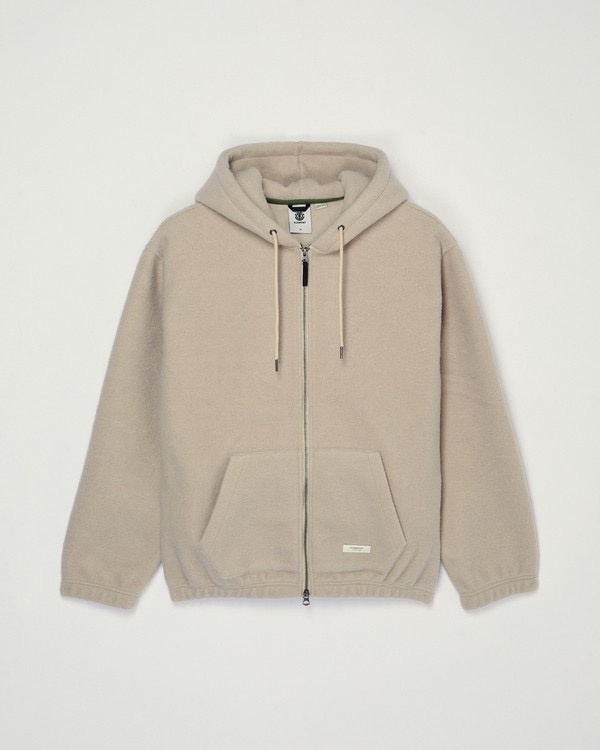 Element Sefton Full Zip Hoodie - Oatmeal Heather