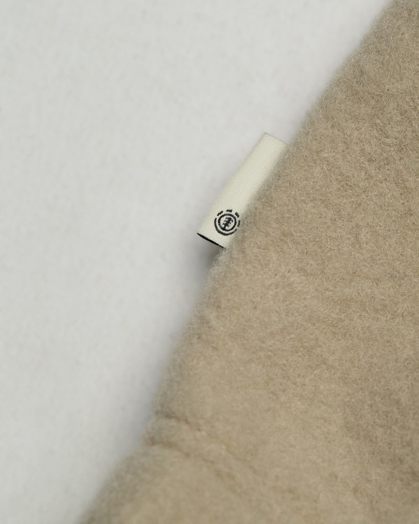Element Sefton Full Zip Hoodie - Oatmeal Heather