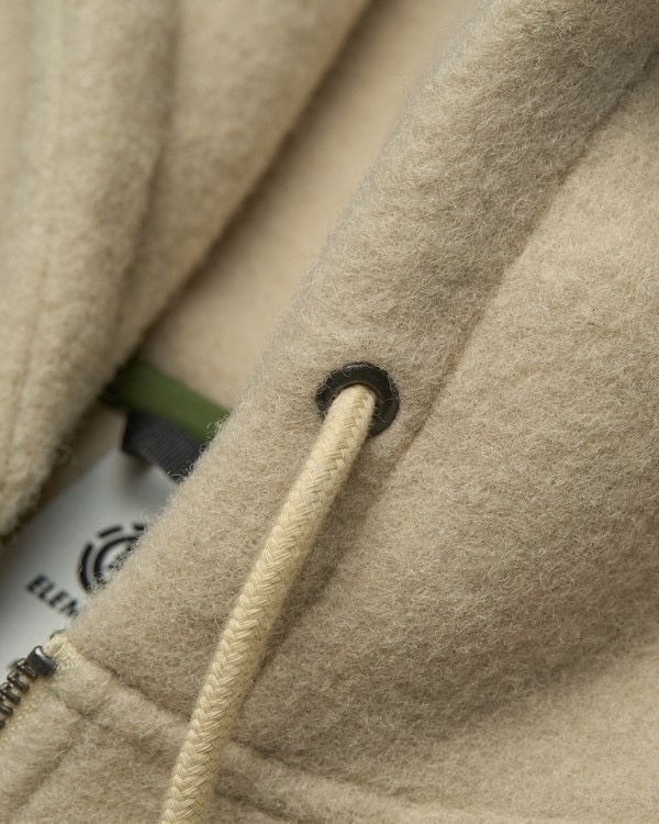 Element Sefton Full Zip Hoodie - Oatmeal Heather