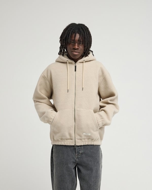 Element Sefton Full Zip Hoodie - Oatmeal Heather