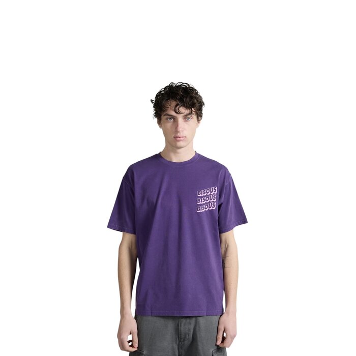 Bisous Skateboards Sonics T-Shirt - Purple